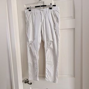 IRO Distressed Trouser Jeans